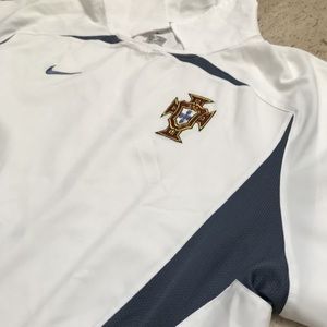 White Portugal National Team Jersey Dri-Fit